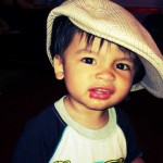 lil EJ freshly dipped