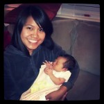 visiting baby Marlyn Olivia