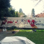 Started the piece in Berkeley
