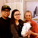 Uncle, Auntie, and Nanang visiting