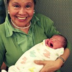 Grandma visiting
